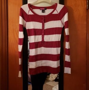 Long sleeve striped shirt